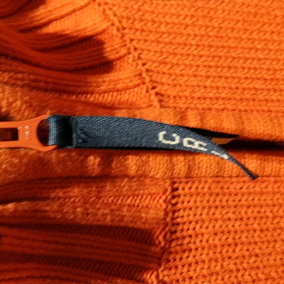 Chaps Ralph Lauren Men's mock neck Y2K vintage kinted sweater zip up size L - Picture 5 of 6